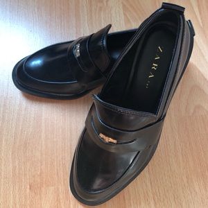 Zara Penny Loafers